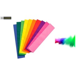 PAPEL CREPE COLORES X 10PLG