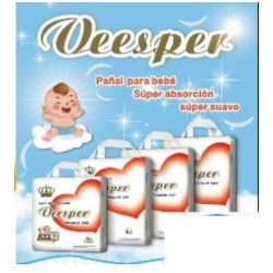 PAÑAL VEESPER XG PQTE X 52 UND